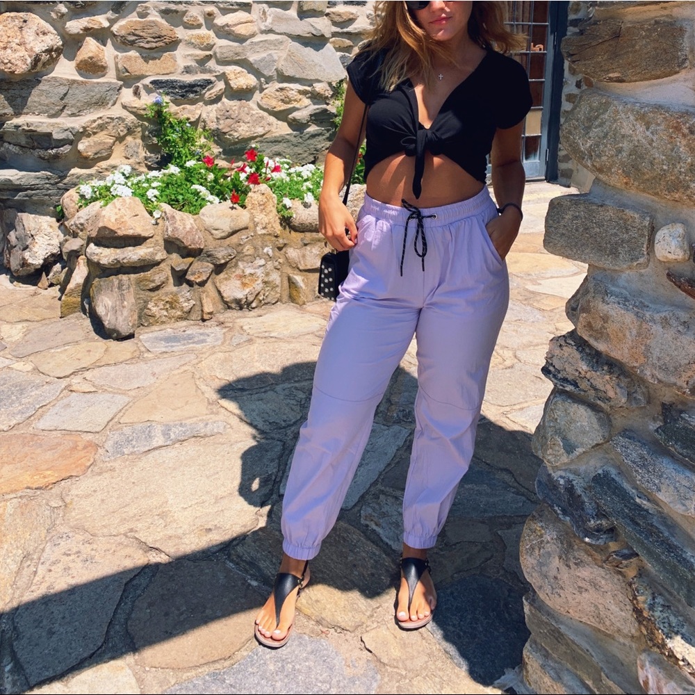 Purple pants